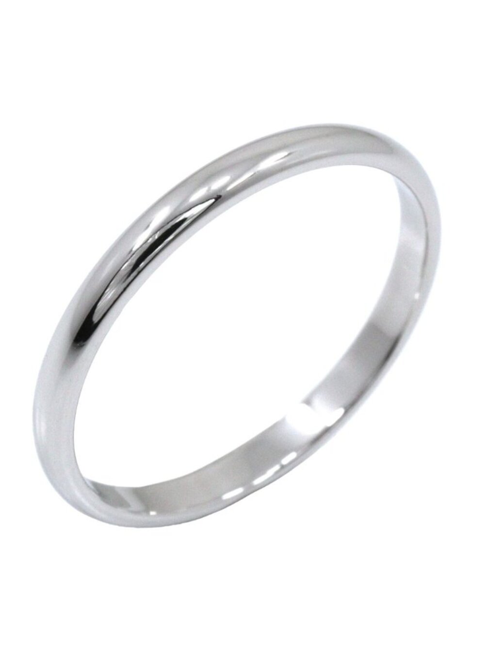 Tiffany & Co Forever Classic Band Wedding Platinum Ring